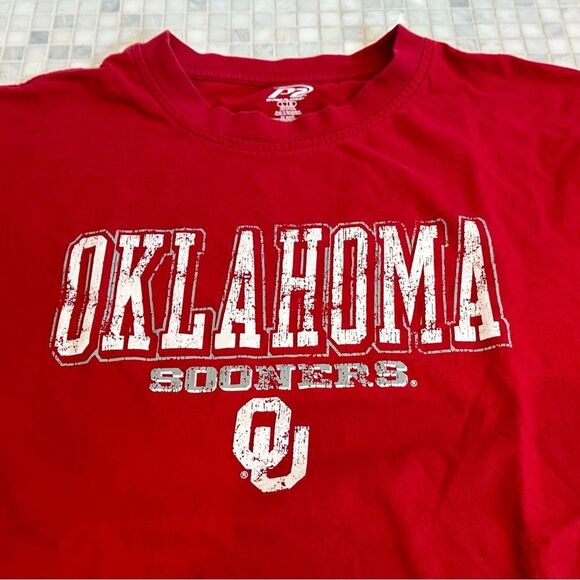 OU Oklahoma Sooner Large Cotton T-Shirt - Picture 2 of 6